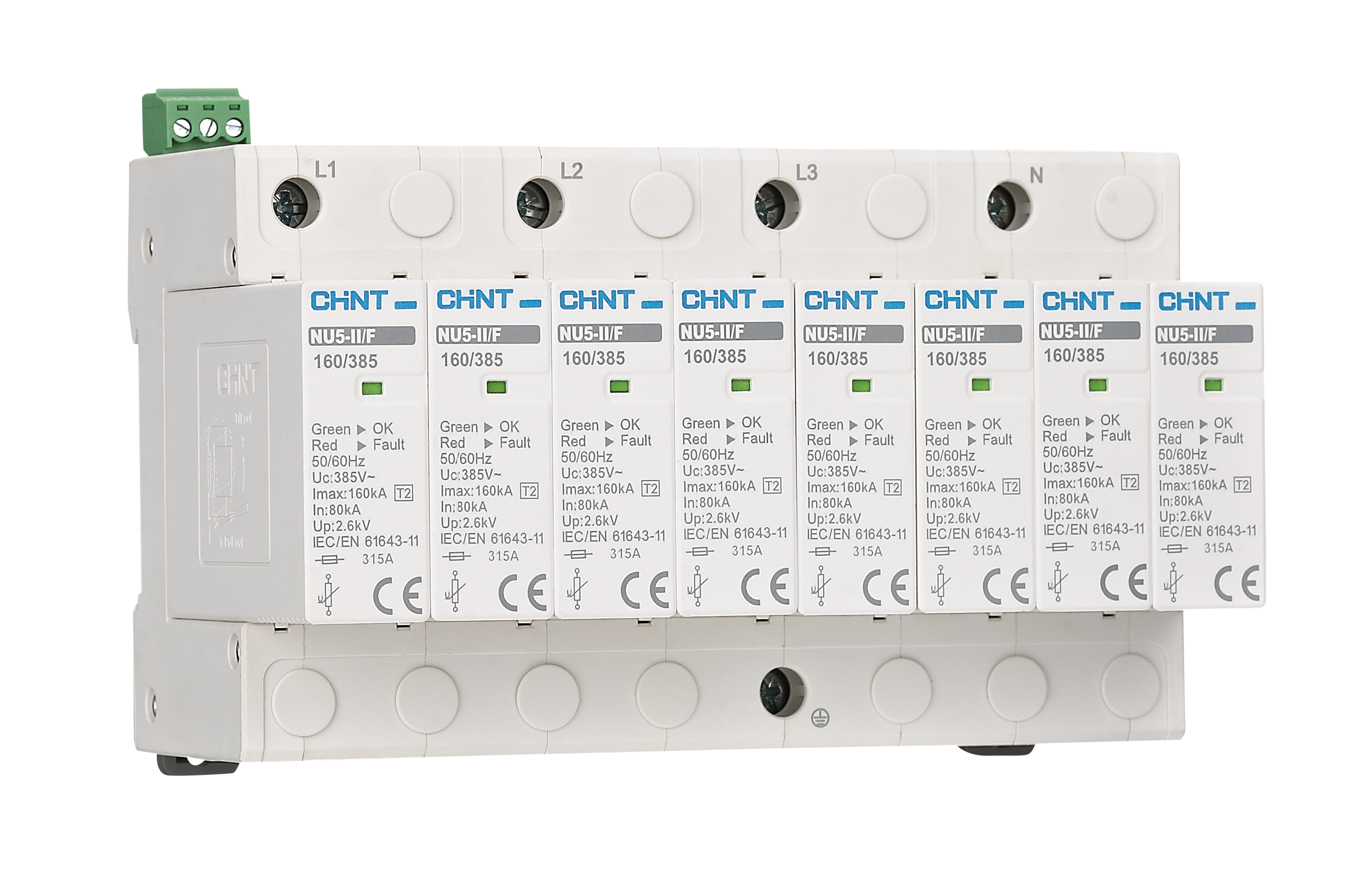 NU5-II-SPD-1P 120kA 385V